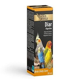 Gold Wings 20 ml Premium Diar Kuşlar için Bağışıklık Destekleyici Multivitamin