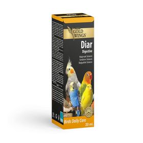 Gold Wings 20 ml Premium Diar Kuşlar için Bağışıklık Destekleyici Multivitamin