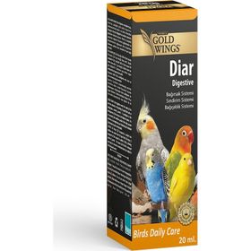 Gold Wings 20 ml Premium Diar Kuşlar için Bağışıklık Destekleyici Multivitamin
