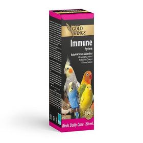 Gold Wings 20 ml Premium Immune Kuşlar İçin Bağışıklık Sistemi Güçlendirici