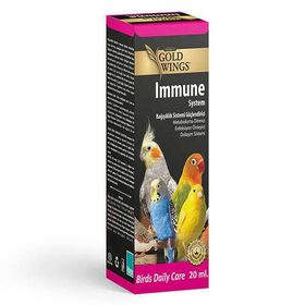Gold Wings 20 ml Premium Immune Kuşlar İçin Bağışıklık Sistemi Güçlendirici