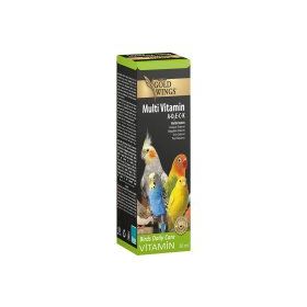 Gold Wings 20 ml Premium Multi Kuşlar İçin Tüy Oluşum Desteği Vitamin