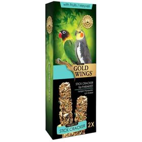 Gold Wings 2x65 gr Premium Meyveli Paraket Krakeri