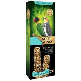 Gold Wings 2x65 gr Premium Meyveli Paraket Krakeri