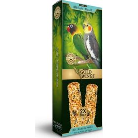 Gold Wings 2x65 gr Premium Meyveli Paraket Krakeri