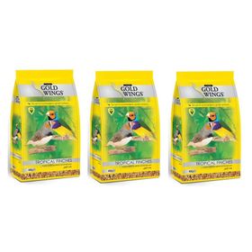 Gold Wings 3x400 gr Classic Tropical Finch Yemi