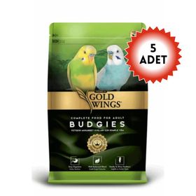 Gold Wings 5x1 kg Premium Muhabbet Kuşu Yemi