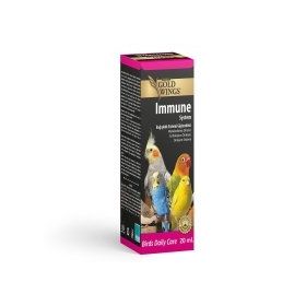 Gold Wings Immune System Kuşlar için Bağışıklık Sistemi Güçlendirici 20 ml Sıvı Vitamin