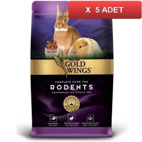 Gold Wings Premium 1 kg 5'li Kemirgen Yemi