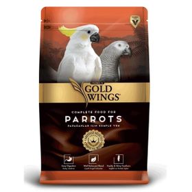 Gold Wings Premium 1000 gr Meyveli Büyük Irk Papağan Yemi