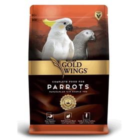 Gold Wings Premium 1000 gr Meyveli Büyük Irk Papağan Yemi