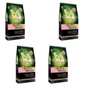 Gold Wings Premium 4x1 kg Yavru Muhabbet Kuşu Yemi