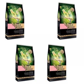 Gold Wings Premium 4x1 kg Yavru Muhabbet Kuşu Yemi