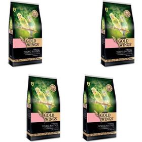 Gold Wings Premium 4x1 kg Yavru Muhabbet Kuşu Yemi