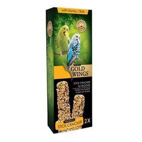 Gold Wings Premium Ballı Muhabbet Krakeri 10x2'li Kuş Yemi
