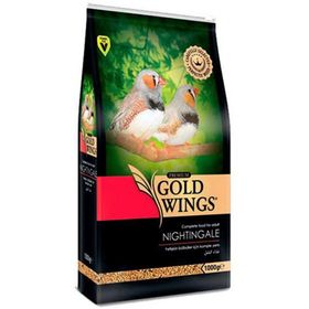 Gold Wings Premium Bülbül 1 kg Kuş Yemi