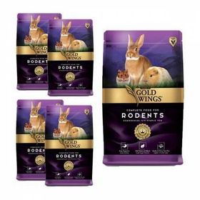 Gold Wings Premium Meyveli Kemirgen 1 kg 5'li Kuş Yemi