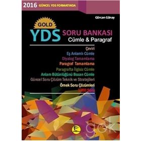 Gold YDS Soru Bankası Cümle ve Paragraf - Gürcan Günay