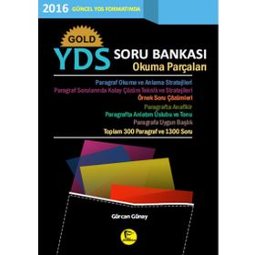 Gold YDS Soru Bankası Cümle ve Paragraf - Gürcan Günay