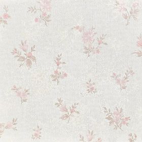 Golden 52 cm x 10 m Serpme Çiçek Beyaz Duvar Kağıdı
