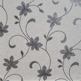Golden 52 cm x 10 m Yaprak Gri Duvar Kağıdı