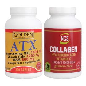 Golden Arizona ATX Glucosamine 200 Tablet + Ncs Collagen 180 Tablet