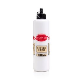 Golden Art 001 Beyaz 500 ml Akrilik Boya