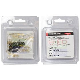 Golden Eagle 183390-001 100 Adet Düz Makine Küçük Mekik Vidası