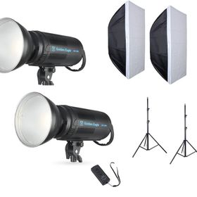 Golden Eagle LED-2000 Video Işığı 2'li Kit