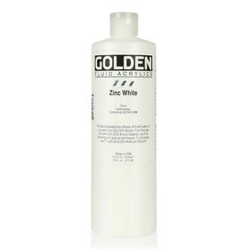 Golden Fluid Seri 1 Zinc White 473 ml Akrilik Boya