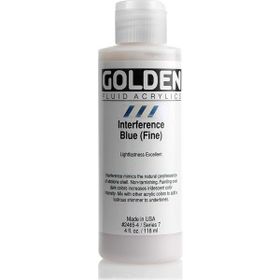 Golden Fluid Seri 7 interference Blue 118 ml Akrilik Boya