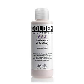 Golden Fluid Seri 7 interference Violet 118 ml Akrilik Boya