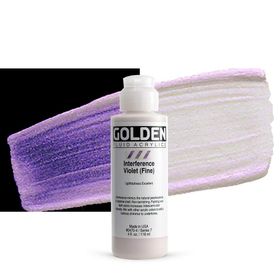 Golden Fluid Seri 7 interference Violet 118 ml Akrilik Boya