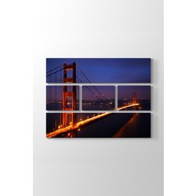 Golden Gate Manzarası Tablosu