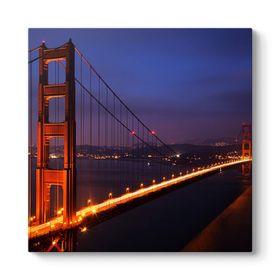 Golden Gate Manzarası Tablosu