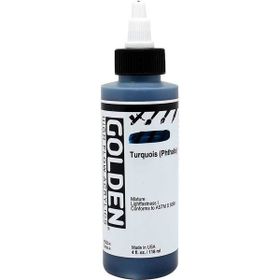 Golden High Flow Seri 4 Turquois Phthalo 118 ml Akrilik Boya