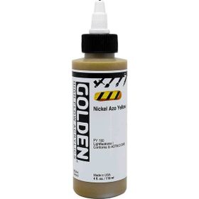 Golden High Flow Seri 6 Nickel Azo Yellow 118 ml Akrilik Boya