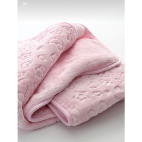 Golden Pelüş Pembe Bebek Battaniyesi