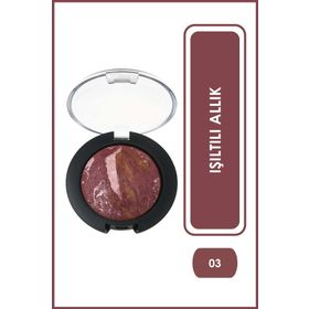 Golden Rose 03 Baked Blush On Işıltılı Allık