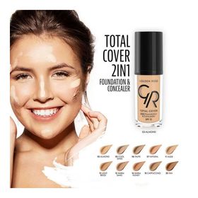 Golden Rose 03 Total Cover 2in1 Fondöten Concealer