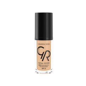 Golden Rose 03 Total Cover 2in1 Foundation Concealar 2'si 1 Arada Fondöten Kapatıcı