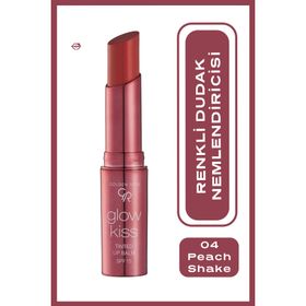 Golden Rose 04 Peach Shake Glow Kiss Tinted Spf 15 Lip Balm
