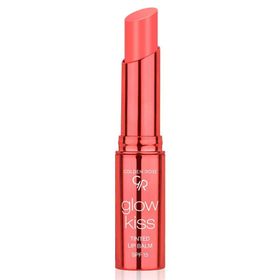 Golden Rose 04 Peach Shake Glow Kiss Tinted Spf 15 Lip Balm