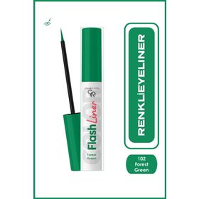 Golden Rose 102 Forest Green Flash Liner Colered Eyeliner