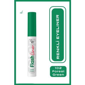Golden Rose 102 Forest Green Flash Liner Colered Eyeliner