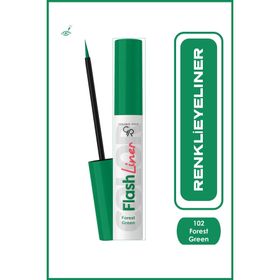 Golden Rose 102 Forest Green Flash Liner Colored Eyeliner