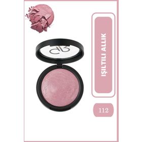 Golden Rose 112 Baked Stardust Blusher On Işıltılı Allık