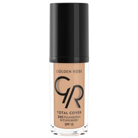 Golden Rose 15 Total Cover 2 in 1 Foundation Concealer