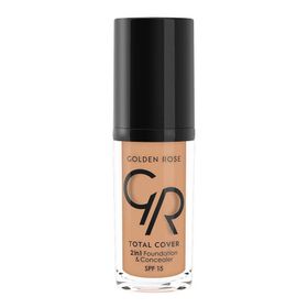 Golden Rose 16 Total Cover 2ın1 Fondöten Kapatıcı