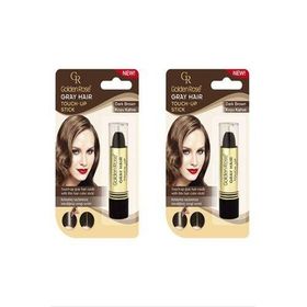 Golden Rose 2 Adet Koyu Kahverengi Saç Beyazlarını Kapatan Stick Boya